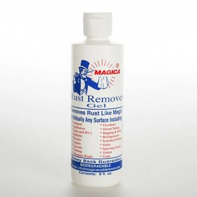 Magica Rust Remover - 8 Oz Gel Bottle