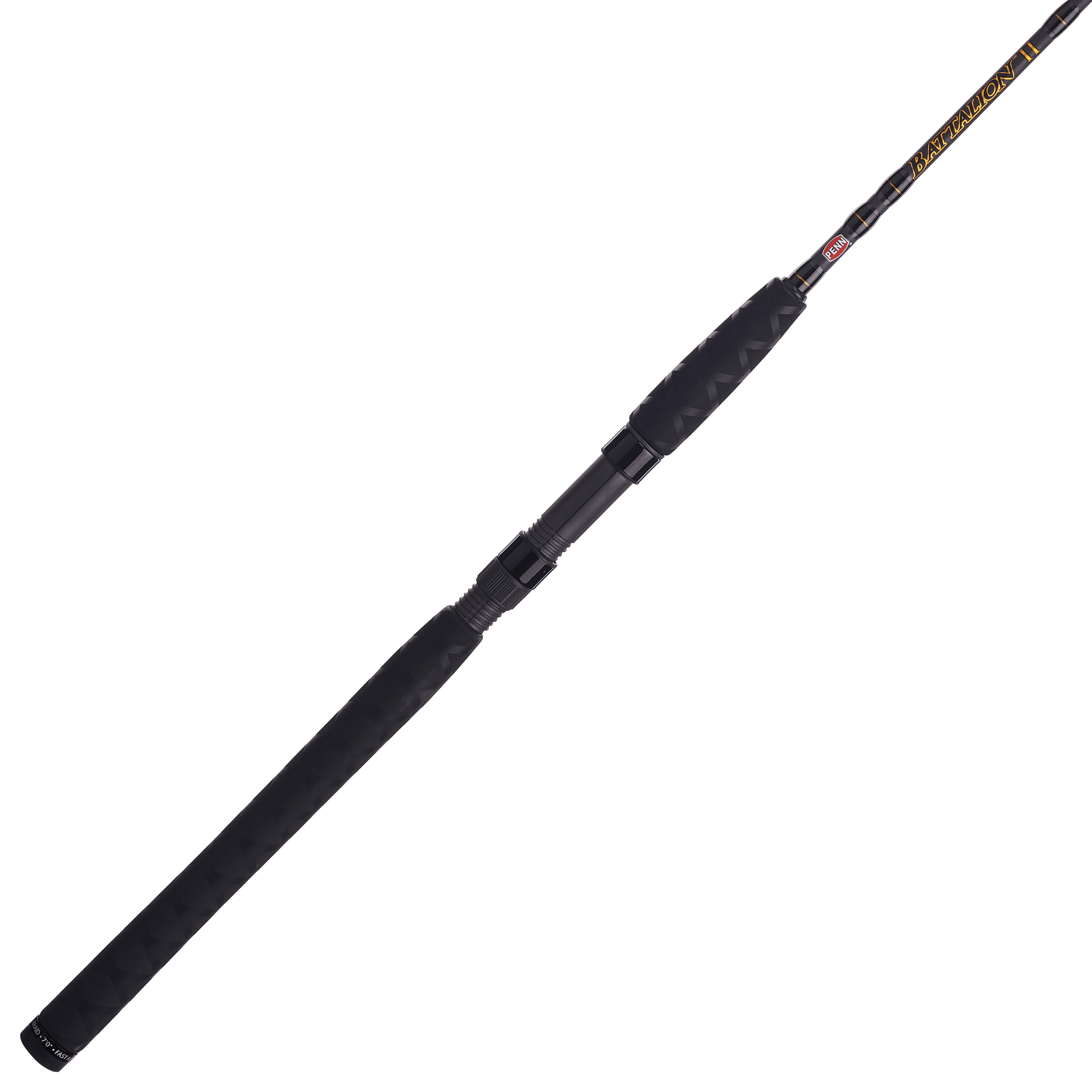 PENN Battalion II 7'6. Inshore/Nearshore Spinning Fishing Rod; 1 Pc