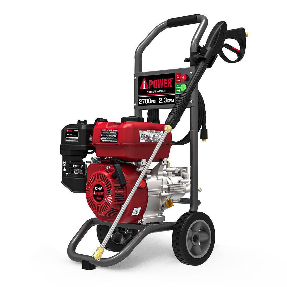 A-iPower APW2700C 2.700 PSI 2.3 GPM Gas Pressure Washer