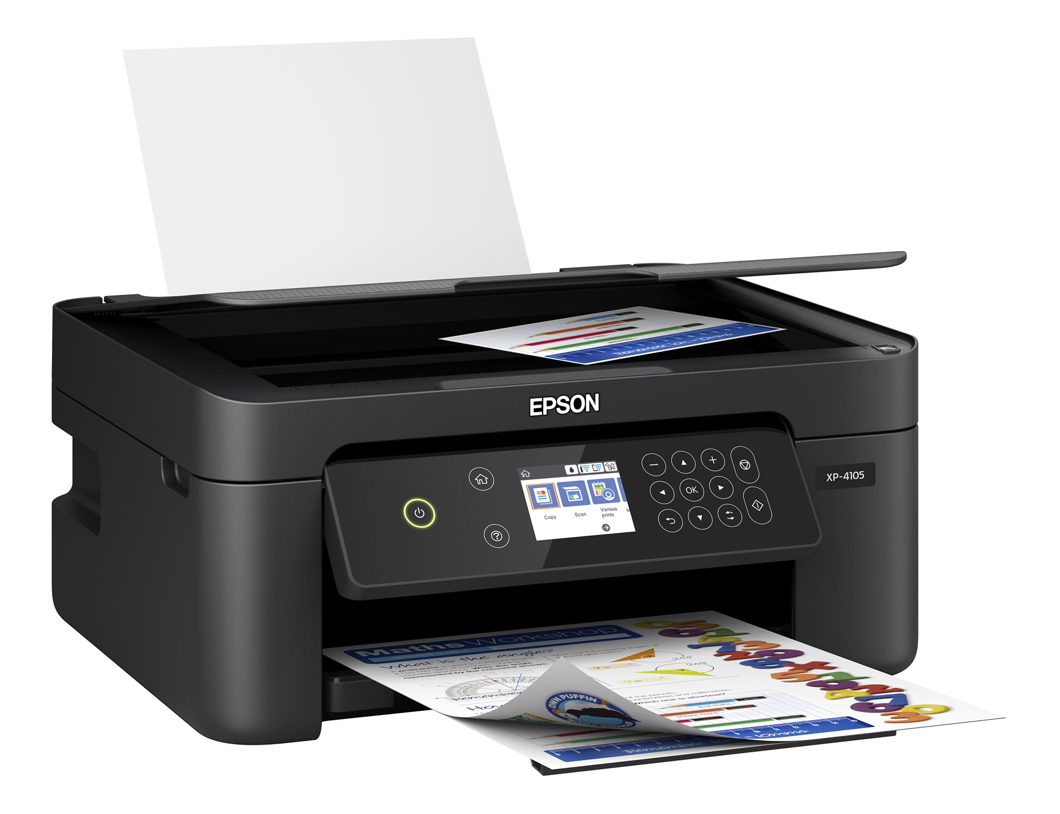 Epson Expression Home XP-4105. Wireless All-in-One Color Inkjet Printer