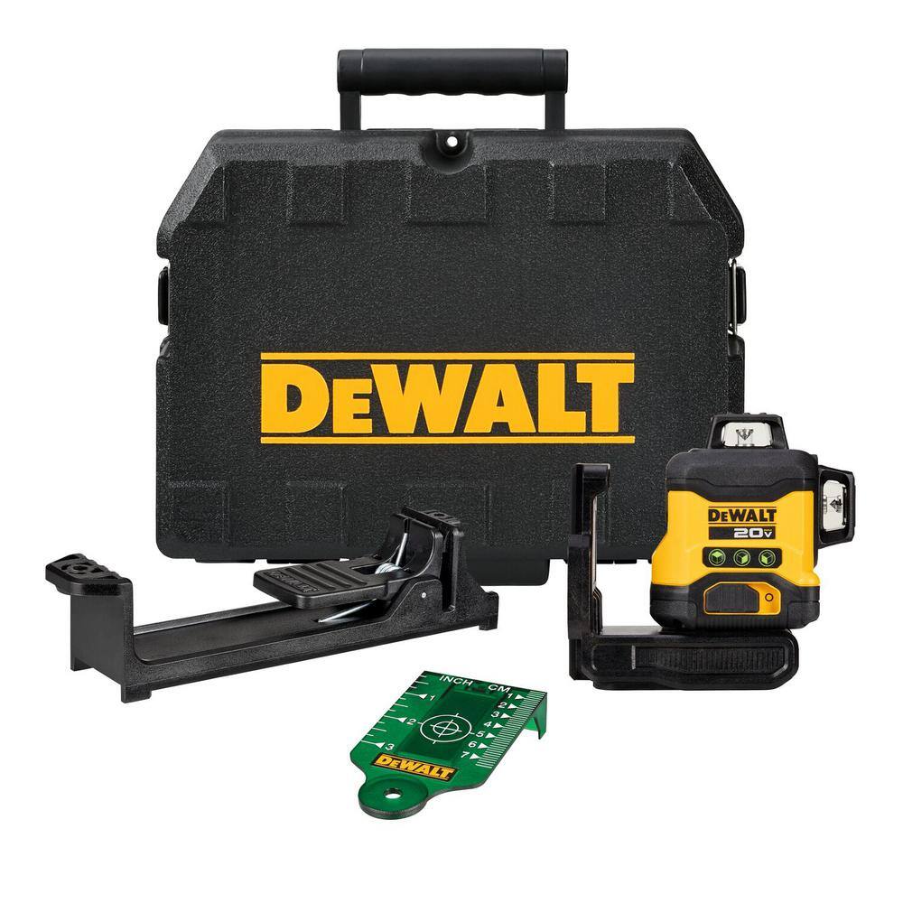 DEWALT DCLE34031B 20V 3-Beam 360-Degree Laser Level (Tool Only)