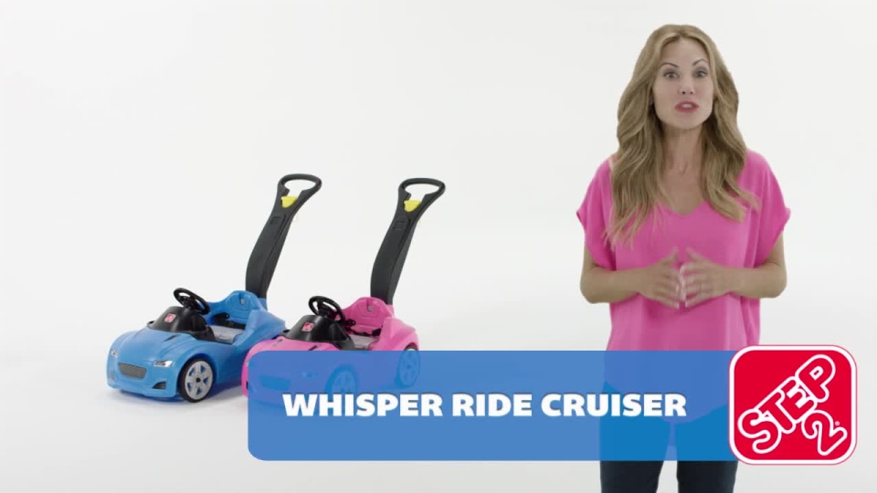 Step2 Whisper Ride Cruiser Toddler Ride On. Pink