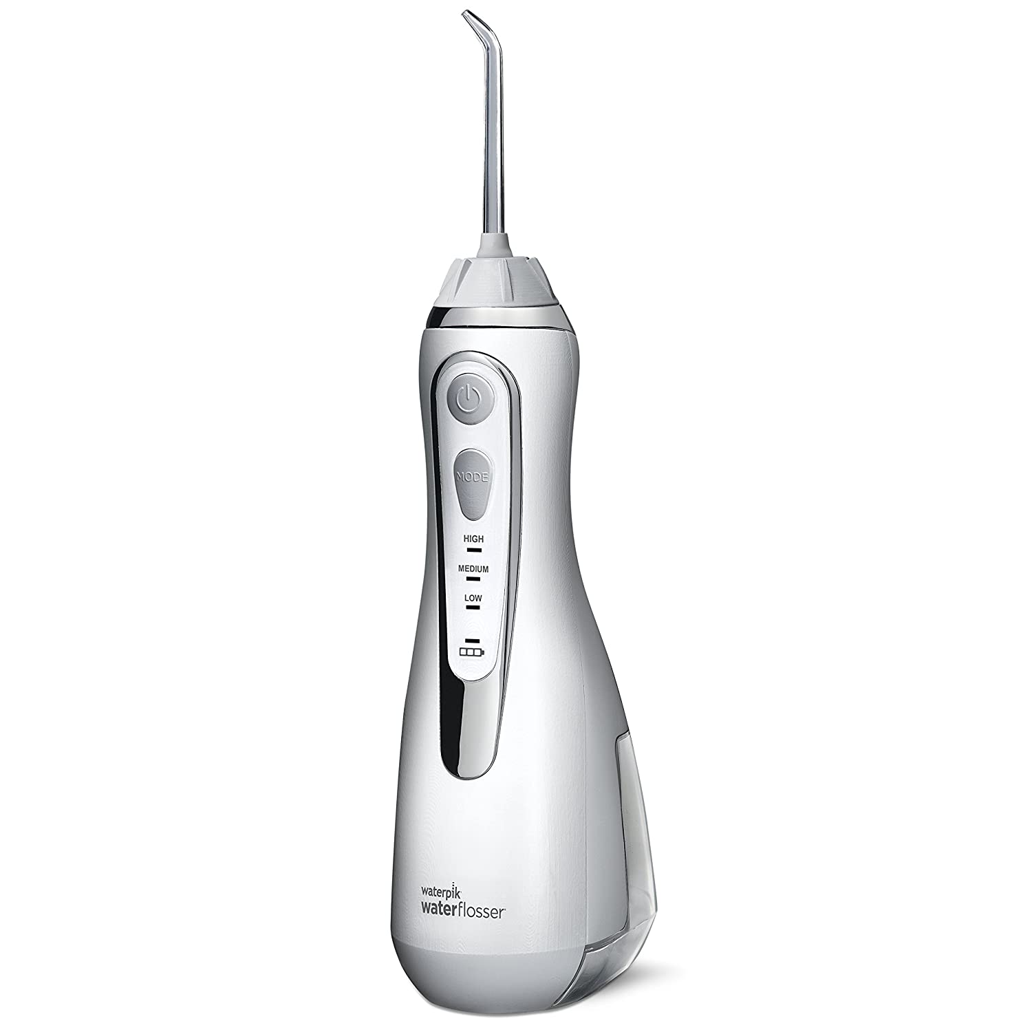Waterpik Cordless Advanced Water Flosser For Teeth. Gums. Braces. Dental Care With Travel Bag and 4 Tips. ADA Accepted. Rechargeable. Portable. and Waterproof. White WP-560