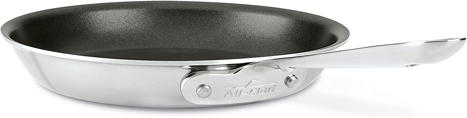 All-Clad 4709 NS R2 Nonstick Fry Pan. 9″. Silver