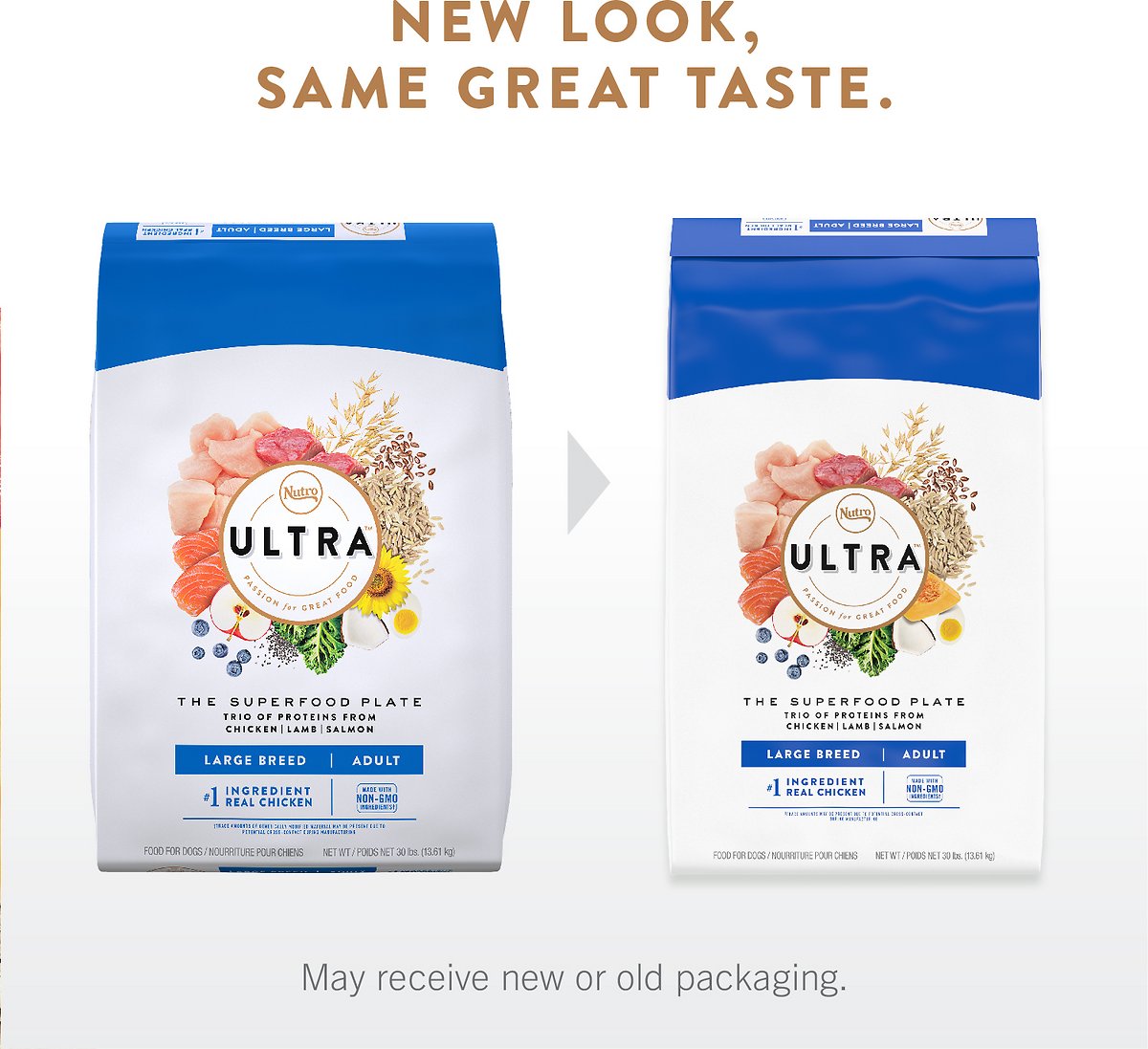 Nutro Ultra Large Breed Adult Dry Dog Food 30 Pound (Pack of 1)