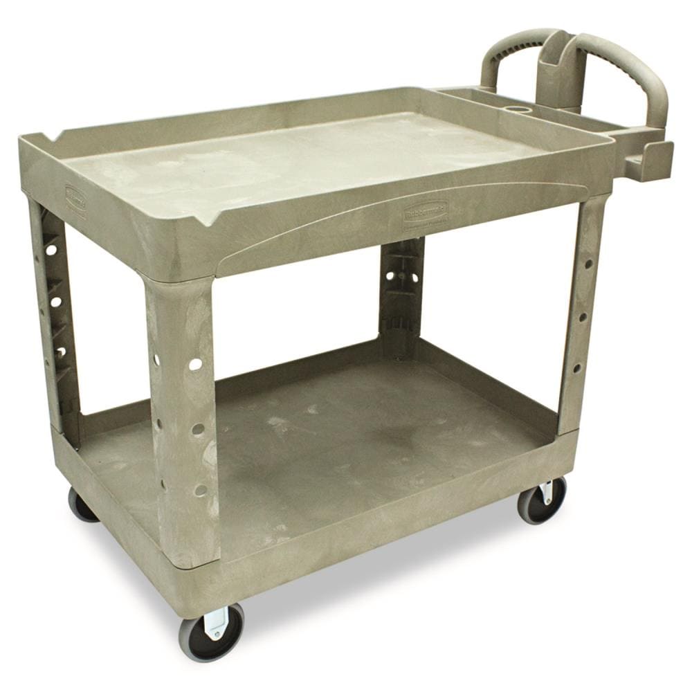 Rubbermaid Commercial Products 32.2-in Shelf Utility Cart
