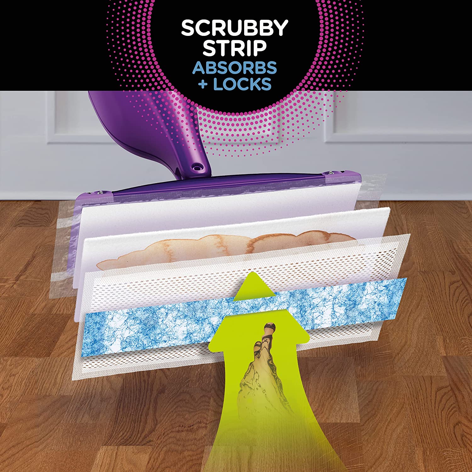 Swiffer WetJet Heavy Duty Mopping Pad Refill. 20 Count