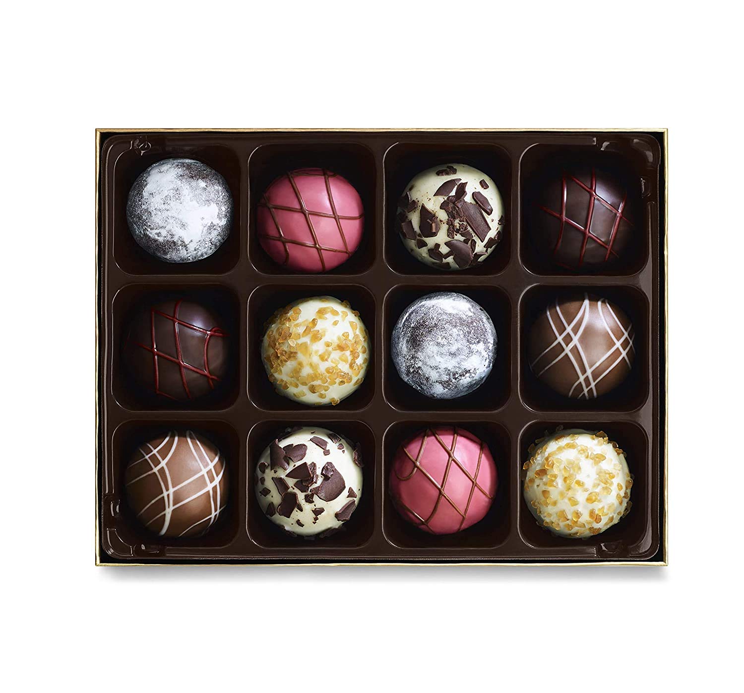 Godiva Chocolatier Patisserie Dessert Truffles Assorted Chocolate Gift Box. 12 pc.