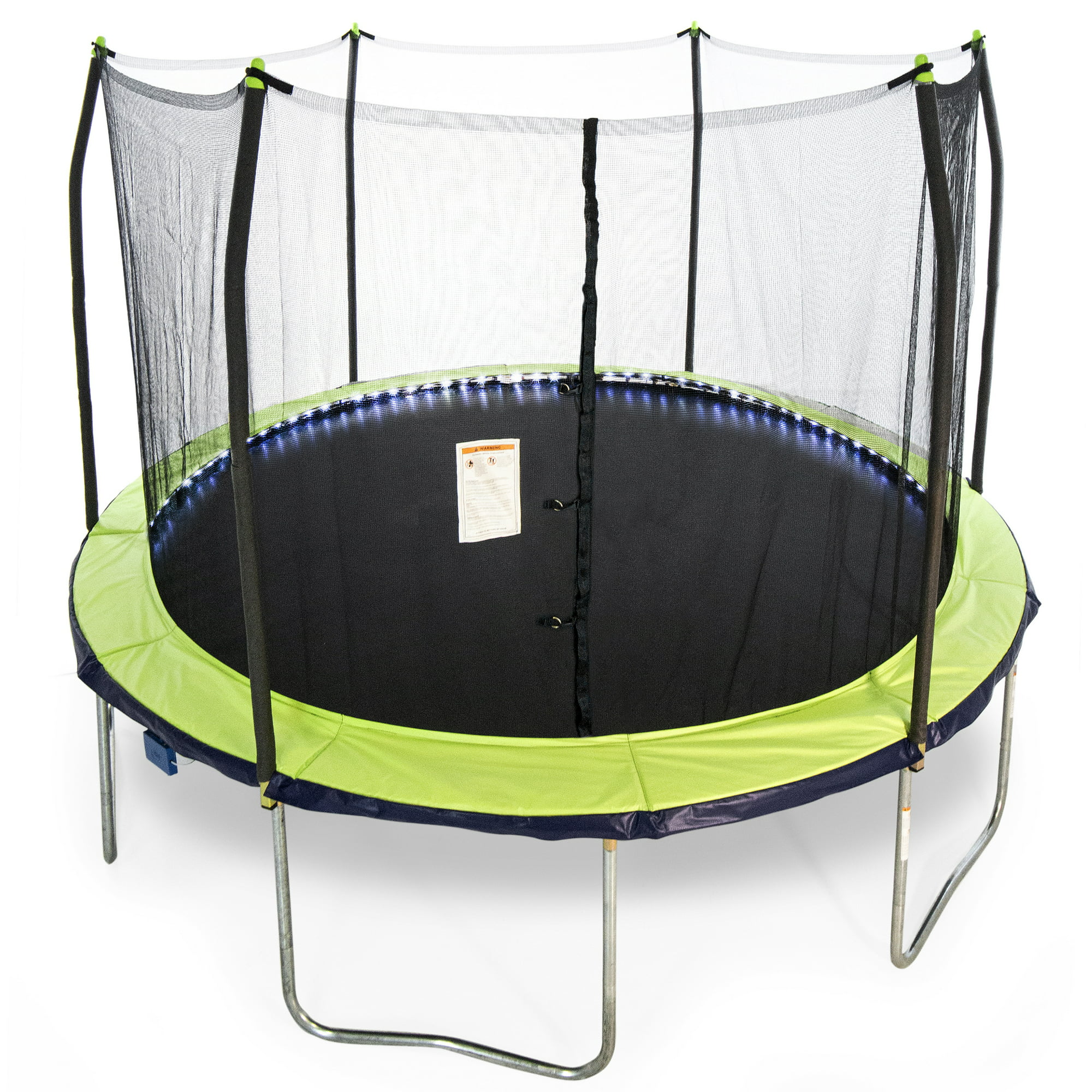 Skywalker Trampolines 12-Foot Trampoline. with Lighted Spring Pad