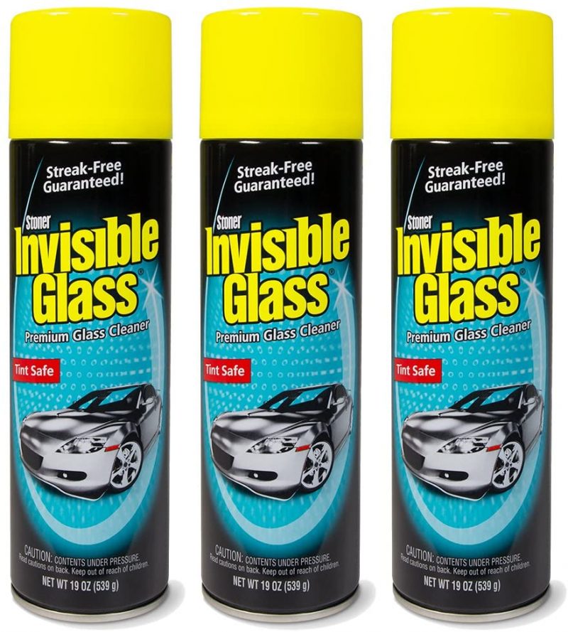 Invisible Glass Premium Glass Cleaner 19-Ounce Can - Case of 3