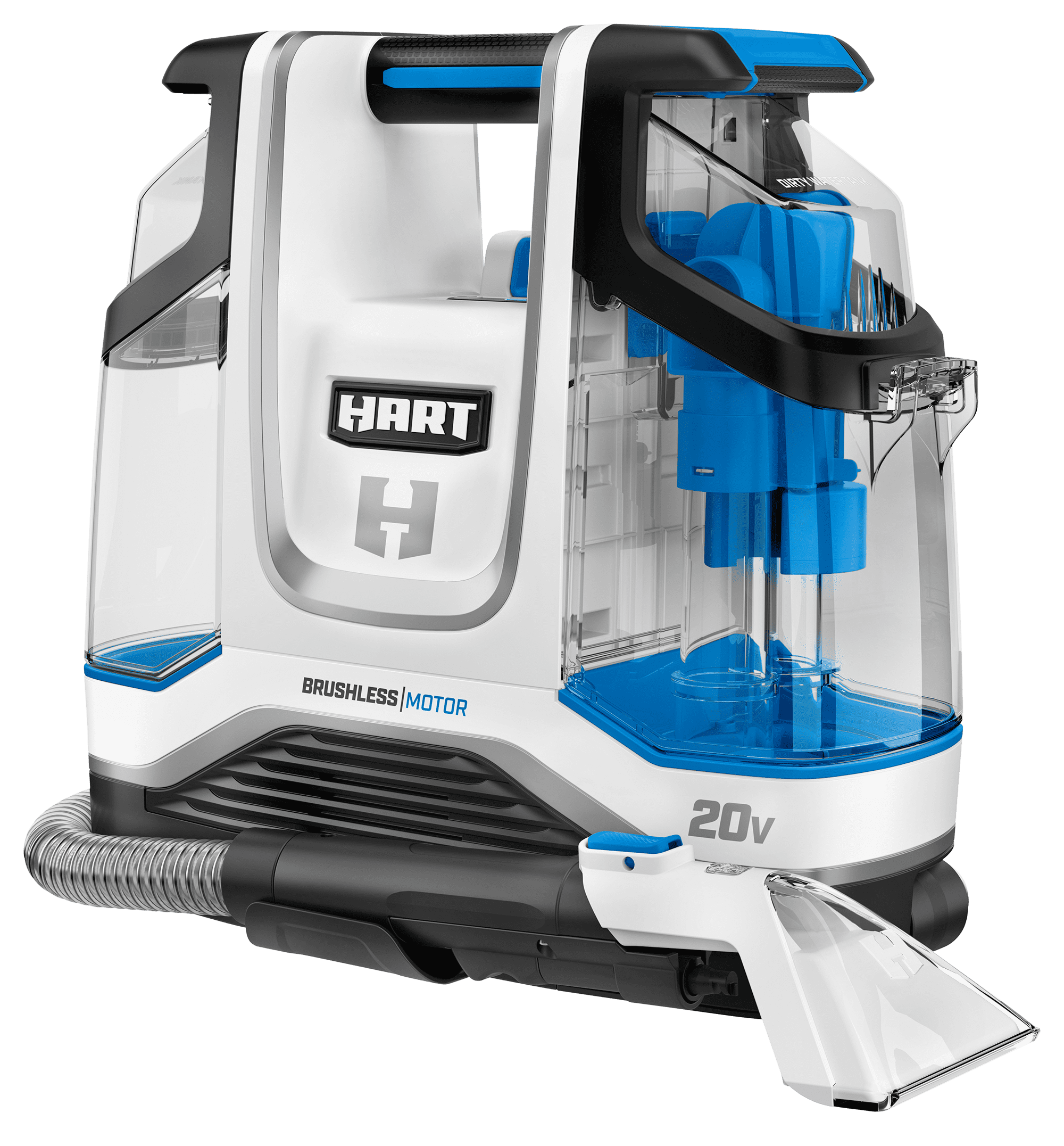 HART 20-Volt Cordless Carpet & Upholstery Spot Cleaner with (1) 20-Volt 4Ah Battery. HPSP25B