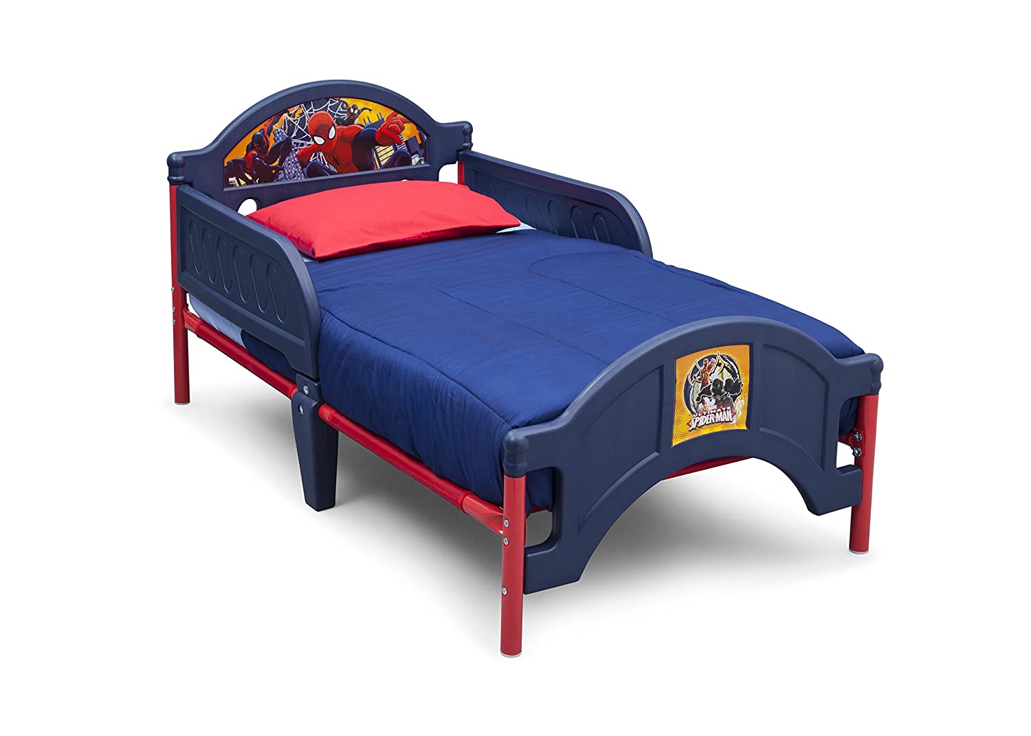 Delta Children Plastic Toddler Bed. Marvel Spider-Man