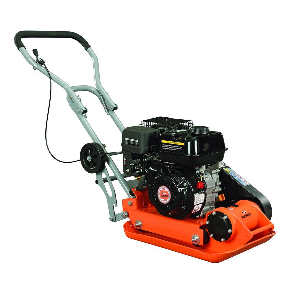 YARDMAX YC1160 2500 lb. Compaction Force Plate Compactor 6.5HP/196cc