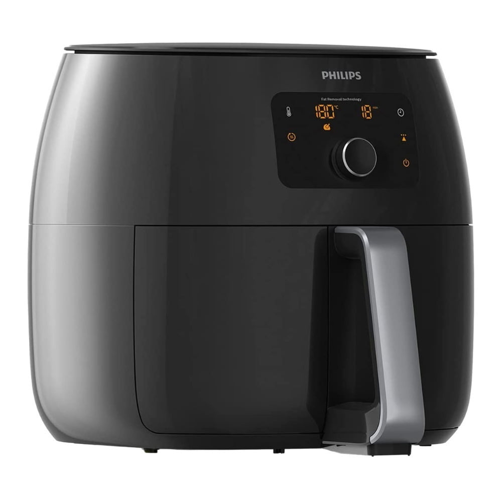 Philips Premium Airfryer XXL with Fat Removal and Rapid Air Technology (Black)