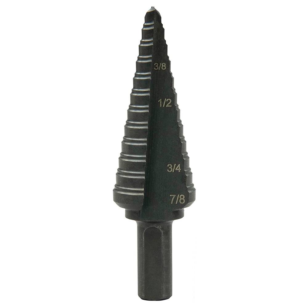 Greenlee Step Bit 3/8-in 4-Step Drill Bit (3/16-in to 7/8-in)