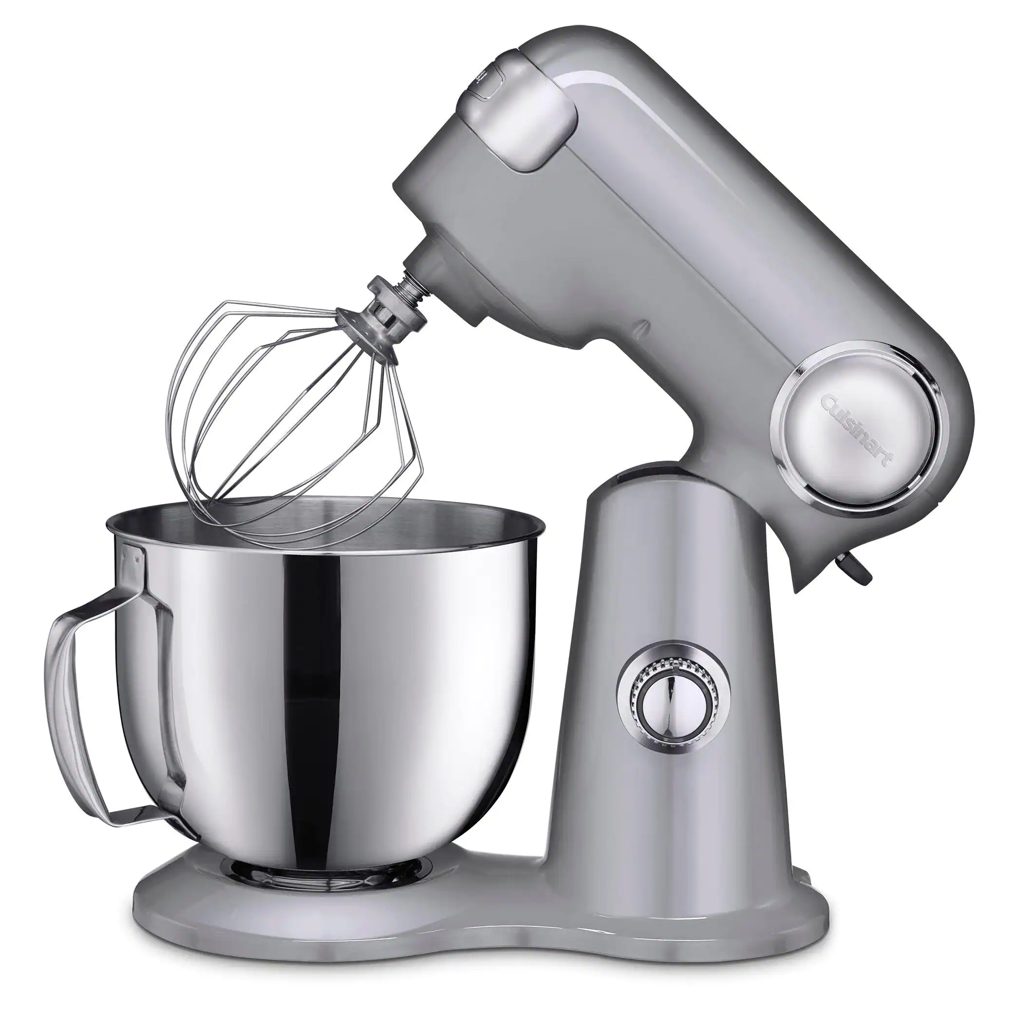 Cuisinart SM-50BC Precision Master 5.5 Qt. 12-Speed Brushed Chrome Die Cast Stand Mixer with Attachments