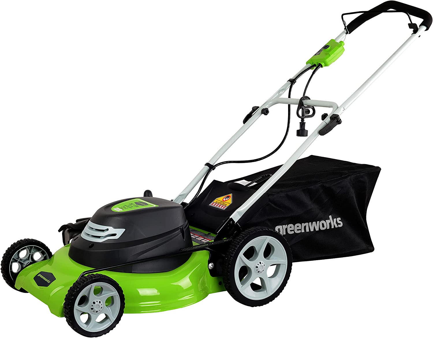 Greenworks 12 Amp 20-Inch 3-in-1Electric Corded Lawn Mower. 25022