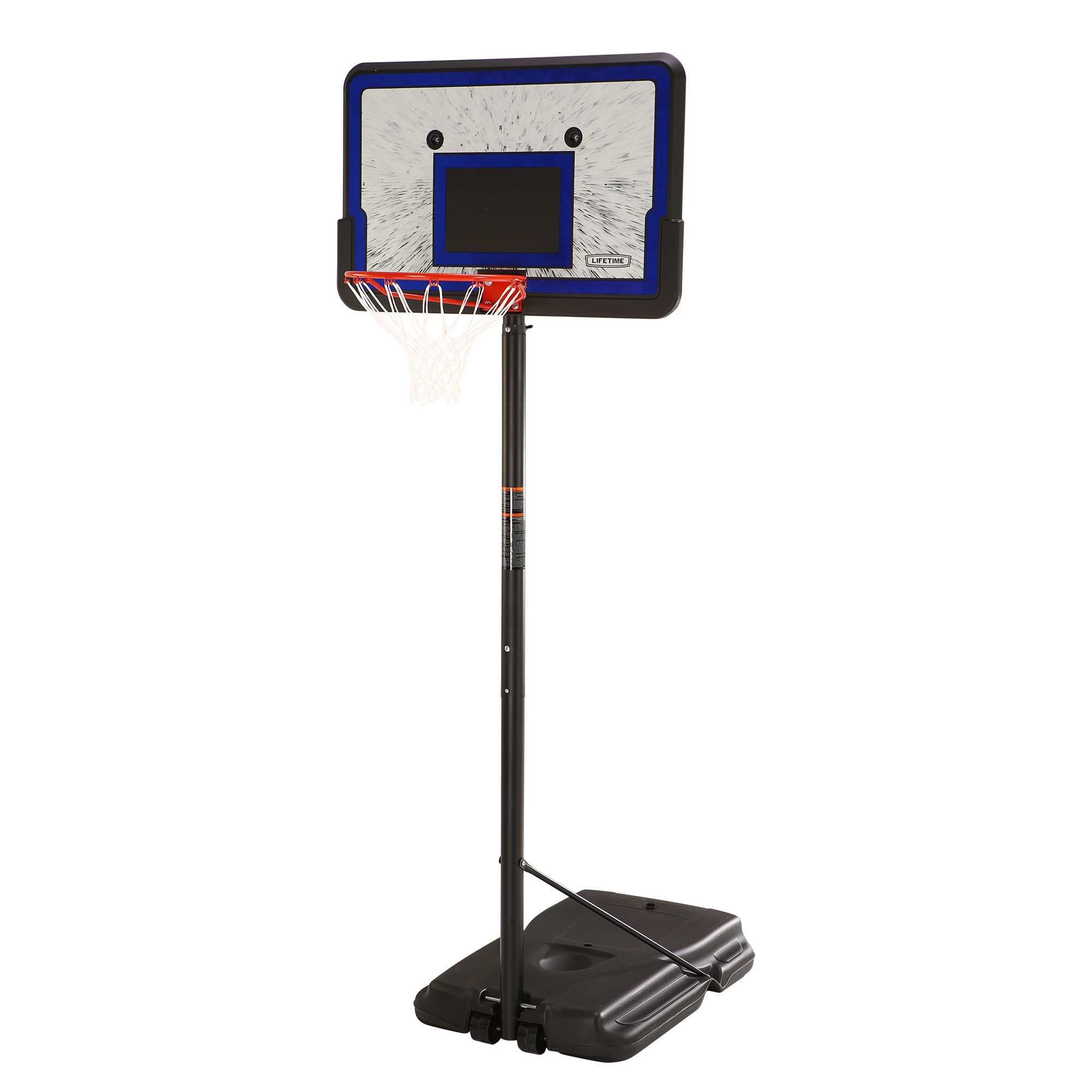 Lifetime 44 In. Impact Adjustable Portable Basketball Hoop System. 1221