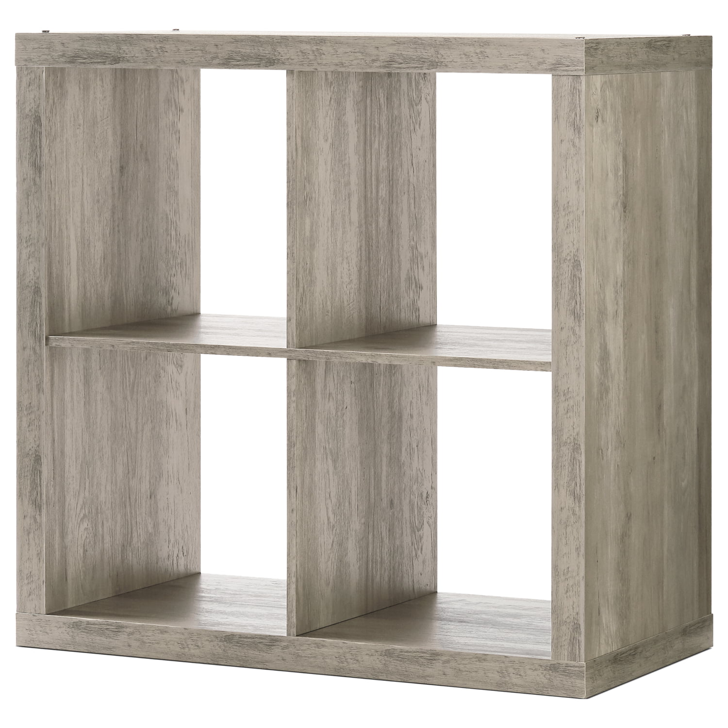 Better Homes & Gardens 4-Cube Storage Organizer. Rustic Gray
