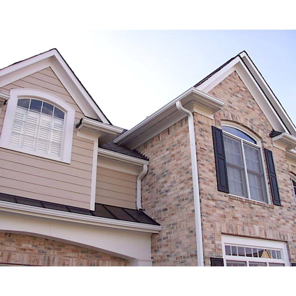 Amerimax Home Products 6912458 24 in. x 50 ft. Bright White Aluminum PVC Textured Coated Trim Coil