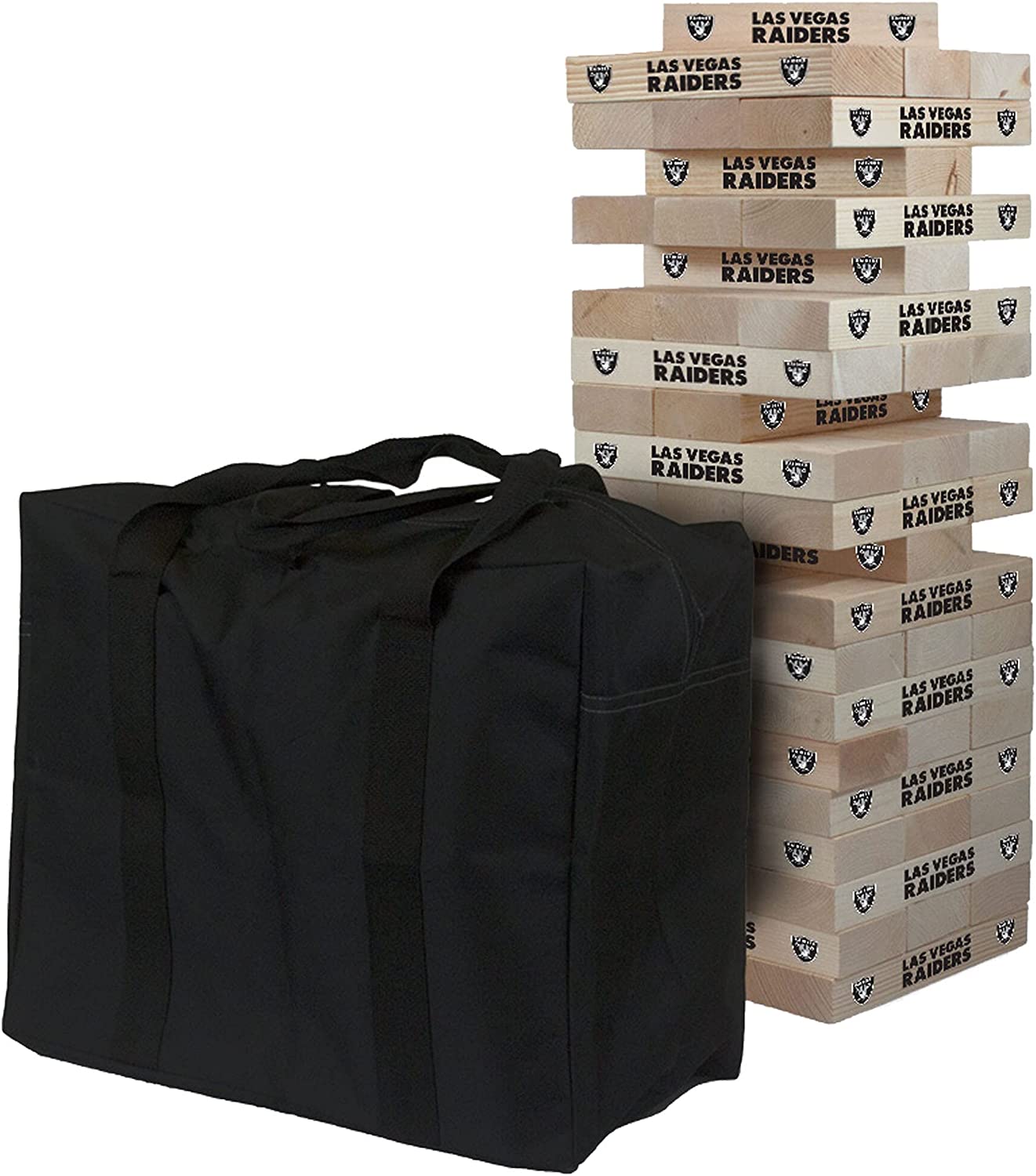 Victory Tailgate 613999 Las Vegas Raiders Outdoor Stacking Game