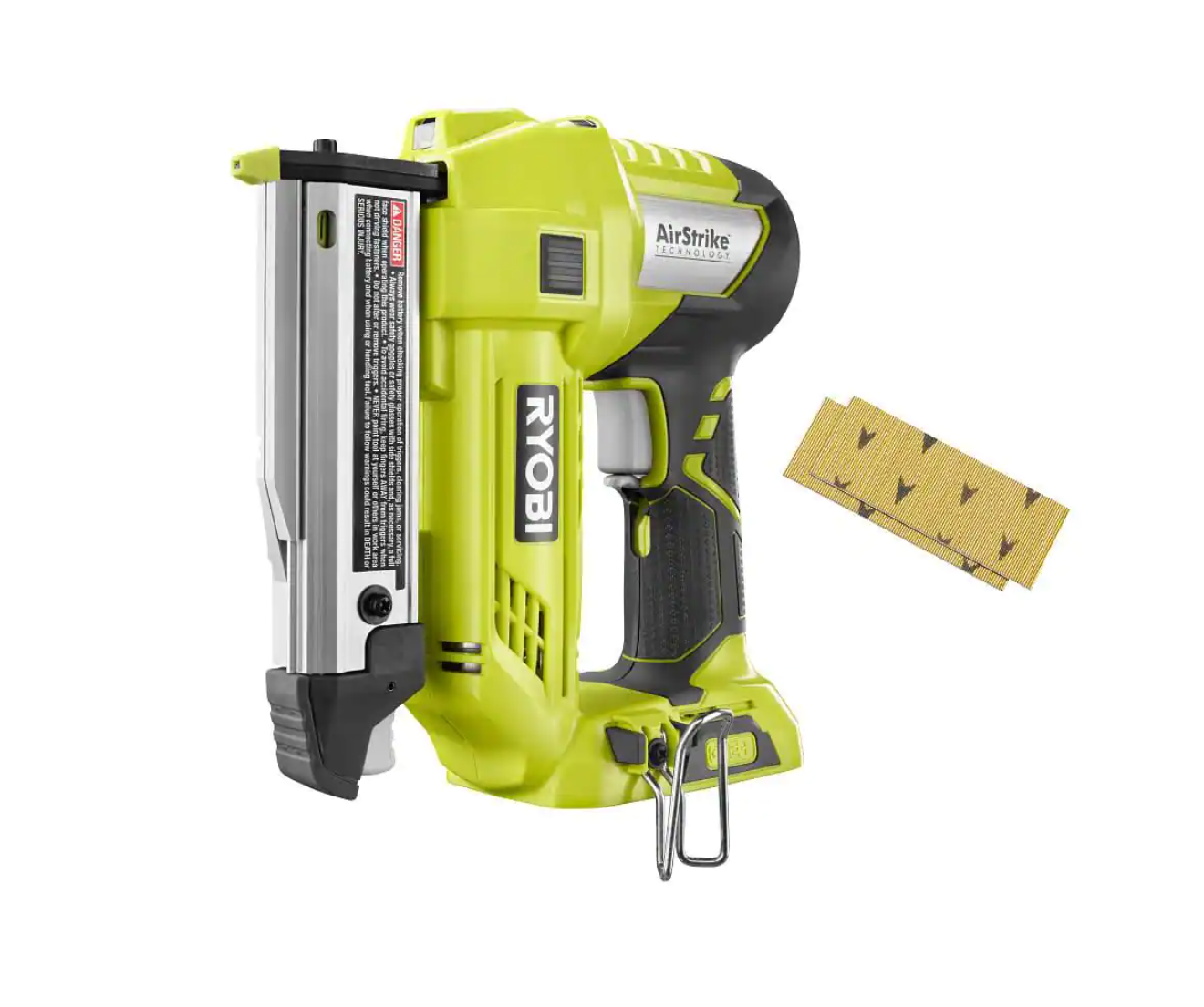 RYOBI P318 ONE+ 18V Cordless AirStrike 23-Gauge 1-3/8 in. Headless Pin Nailer (Tool Only)