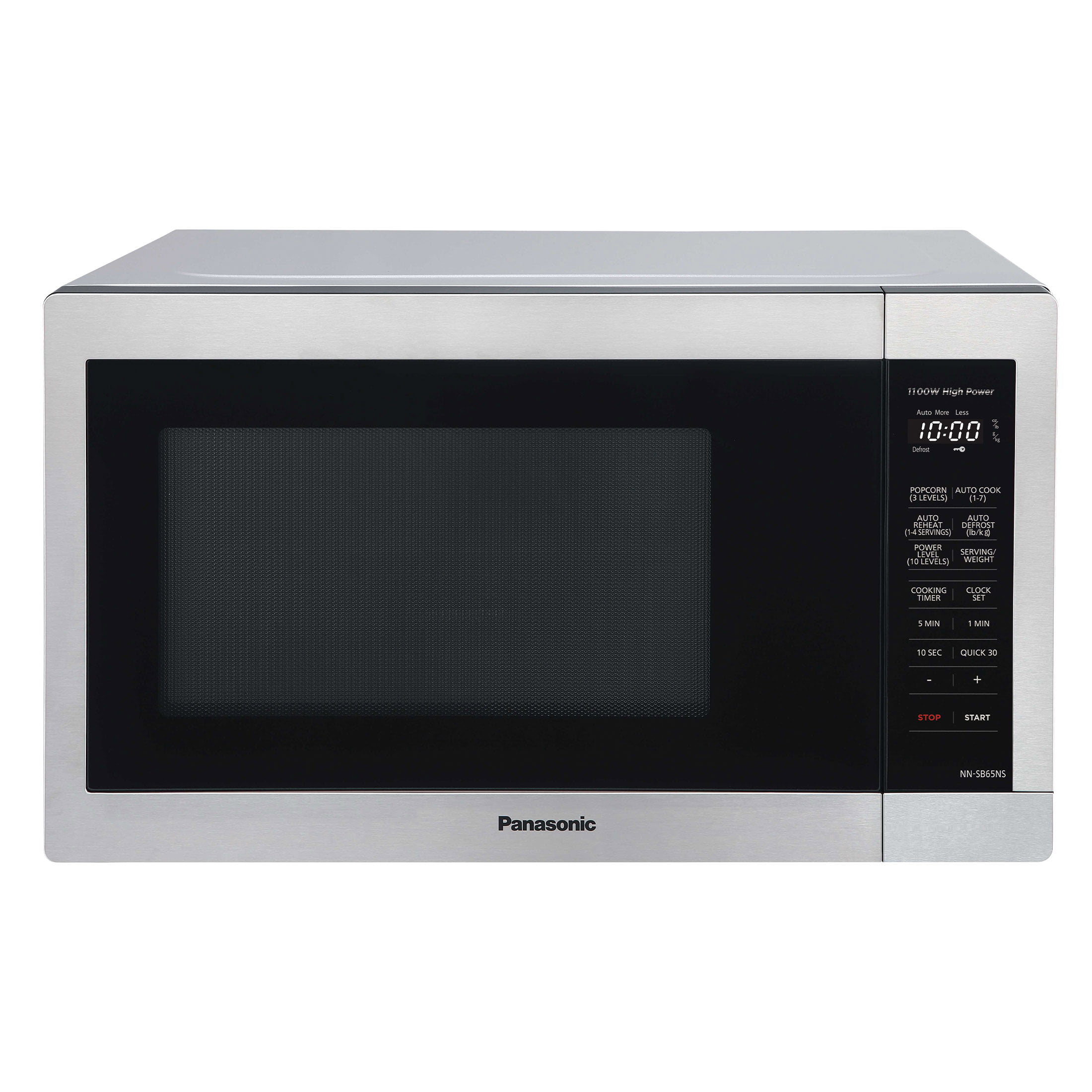 Panasonic 1.3 Cu. ft. Countertop Microwave Oven.1100W. Stainless Steel – NN-SB65NS