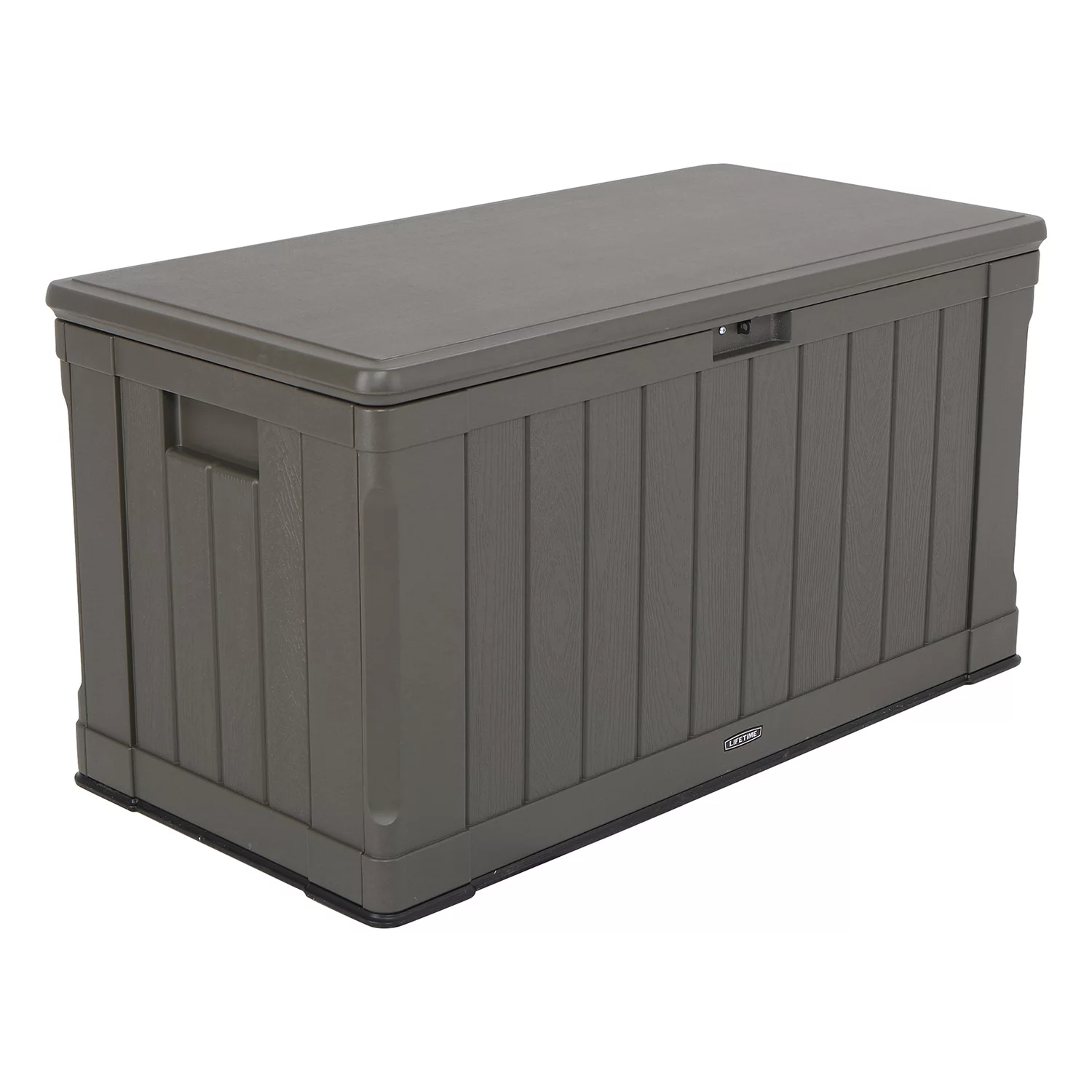 Lifetime Outdoor Deck/Storage Box. 116 gallon. Brown