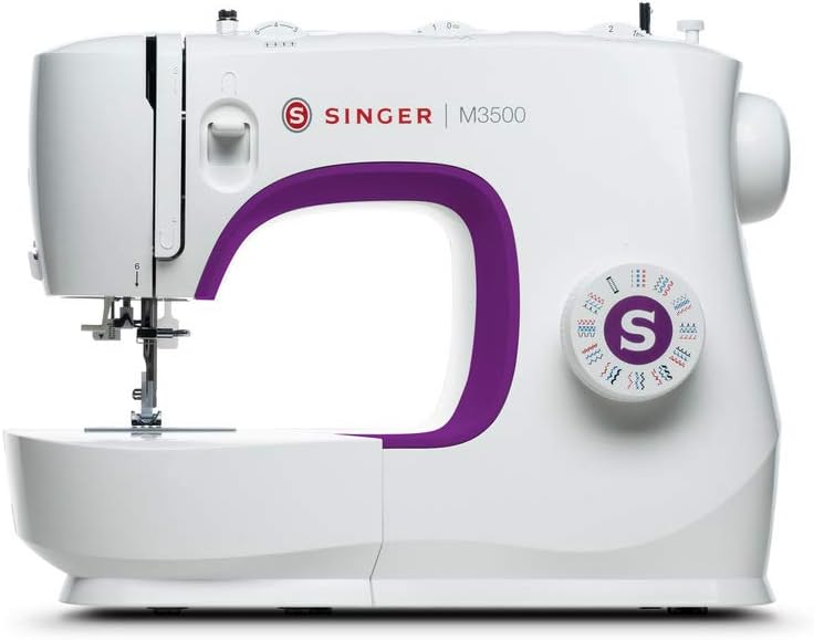 SINGER | M3500 Sewing Machine With Accessory Kit & Foot Pedal - 110 Stitch Applications - Simple & Great for Beginners