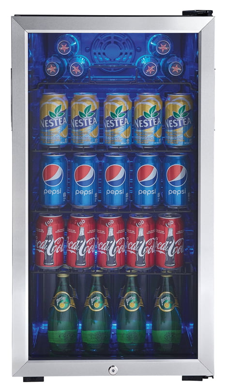 Danby DBC117A1BSSDB-6 3.1 cu. ft. Free-Standing Beverage Center in Stainless Steel