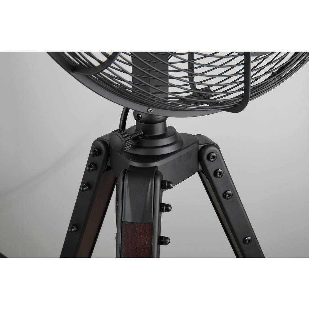 Unbranded startr16bl Star Tripod Adjustable-Height 16 in. Oscillating Pedestal Fan