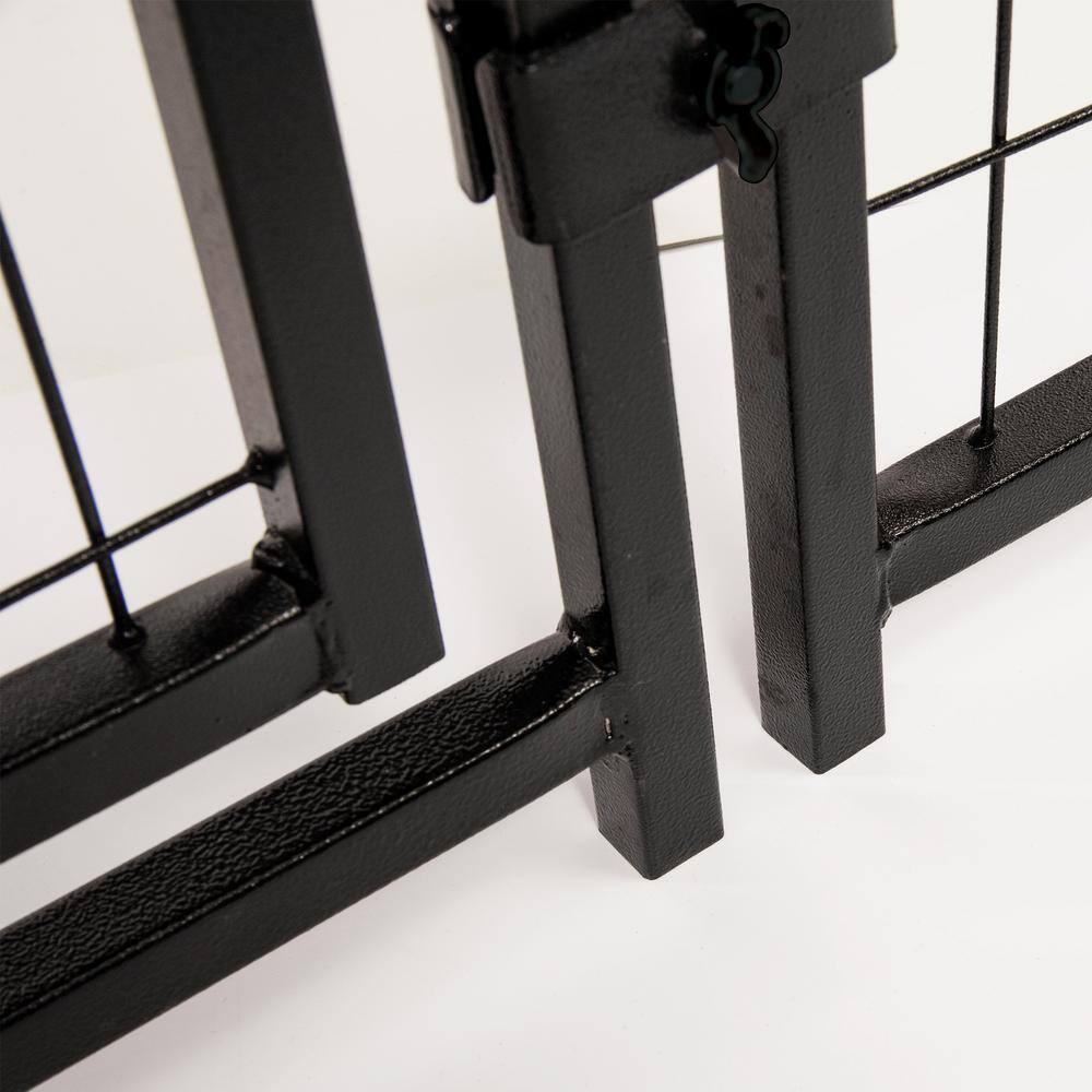 308605B 4 ft. x 4 ft. x 6 ft. Outdoor Welded Wire Dog Kennel