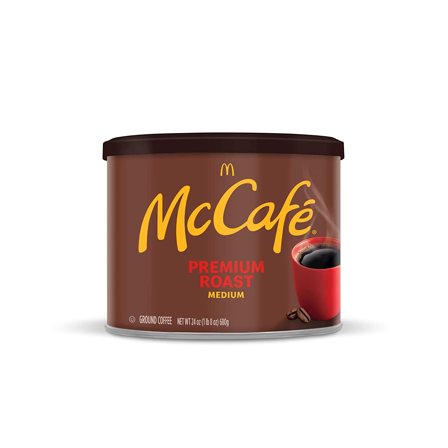 McCafe Premium Medium Roast Ground Coffee (24 oz Canister)