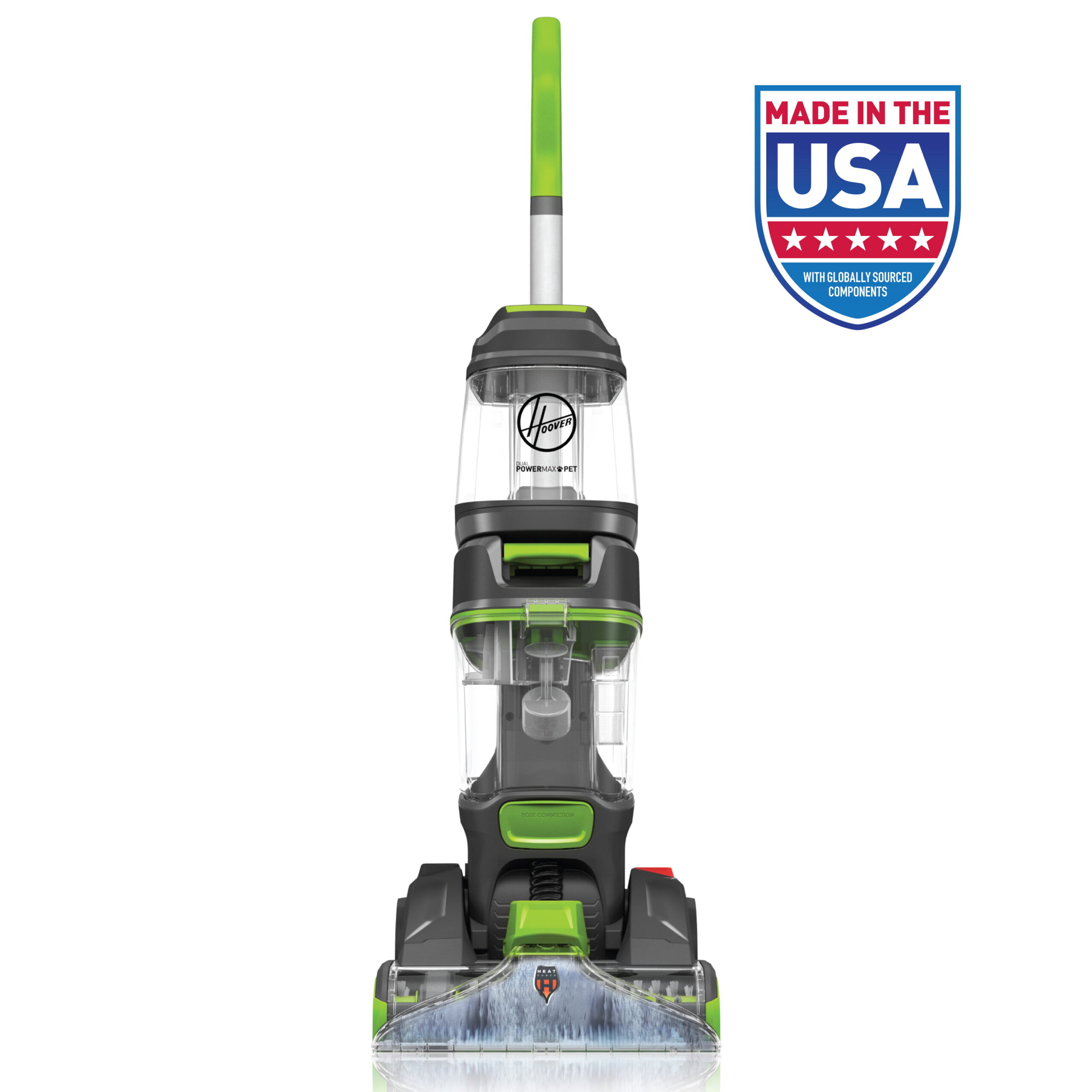 Hoover Dual Power Max Pet Upright Carpet Cleaner Machine with Dual Spin Power Brushes. FH54011
