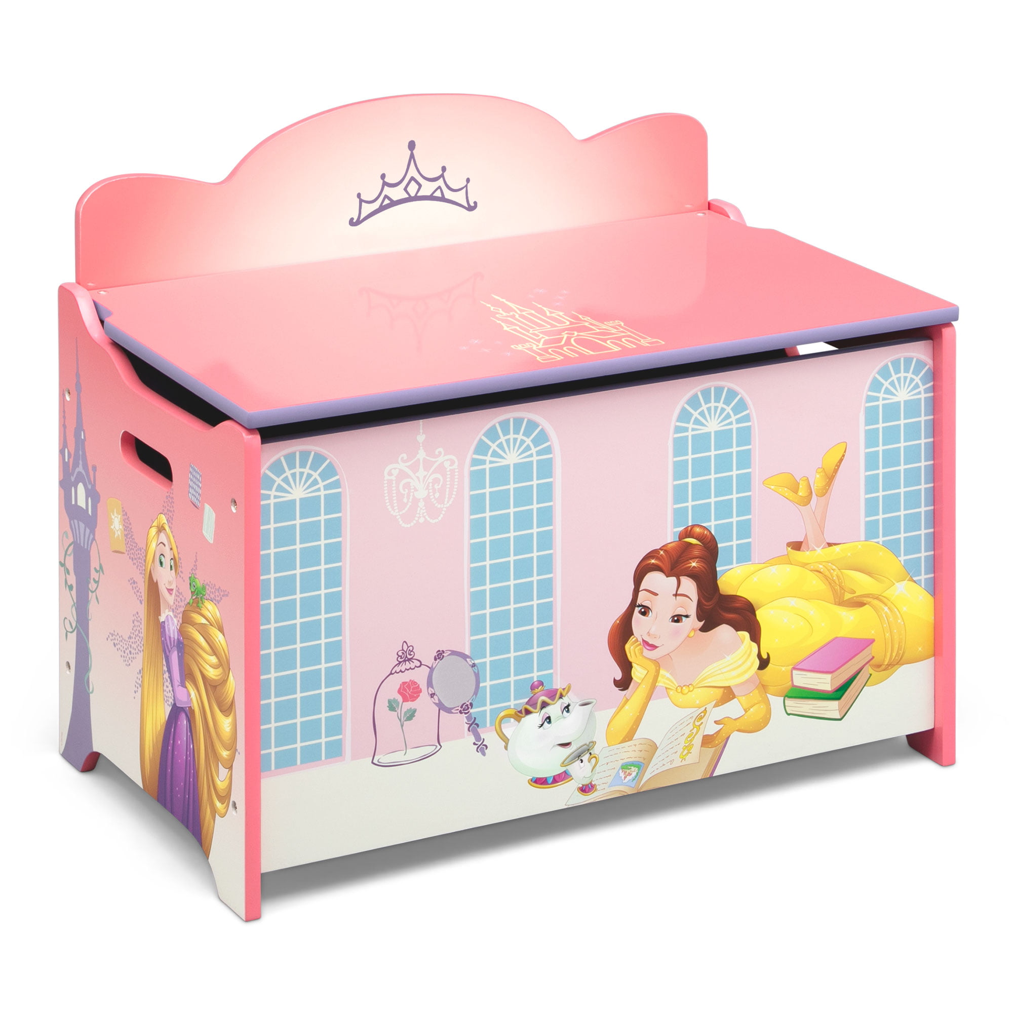 Disney Princess Deluxe Toy Box by Delta Children. Greenguard Gold Certified