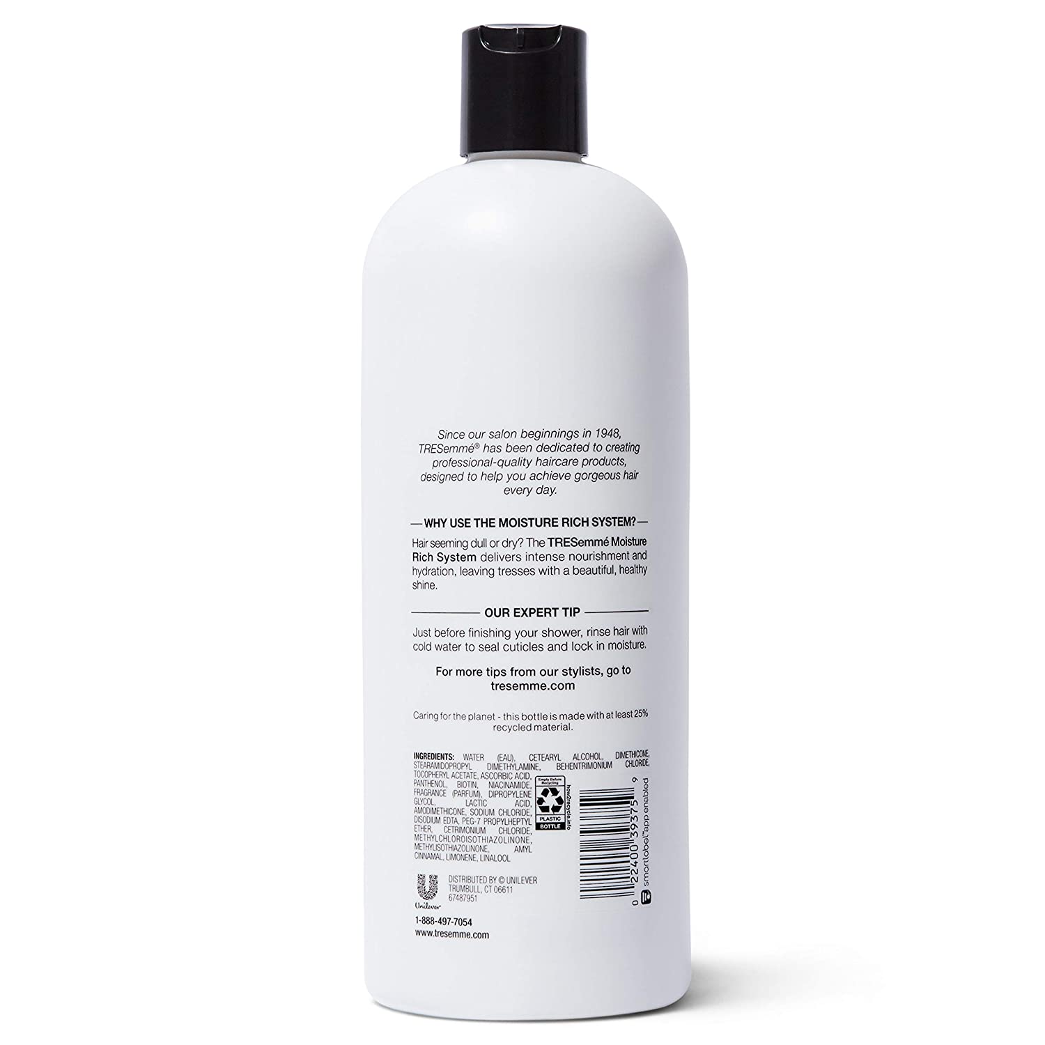 TRESemmé Conditioner for Dry Hair Moisture Professional Quality Salon Healthy