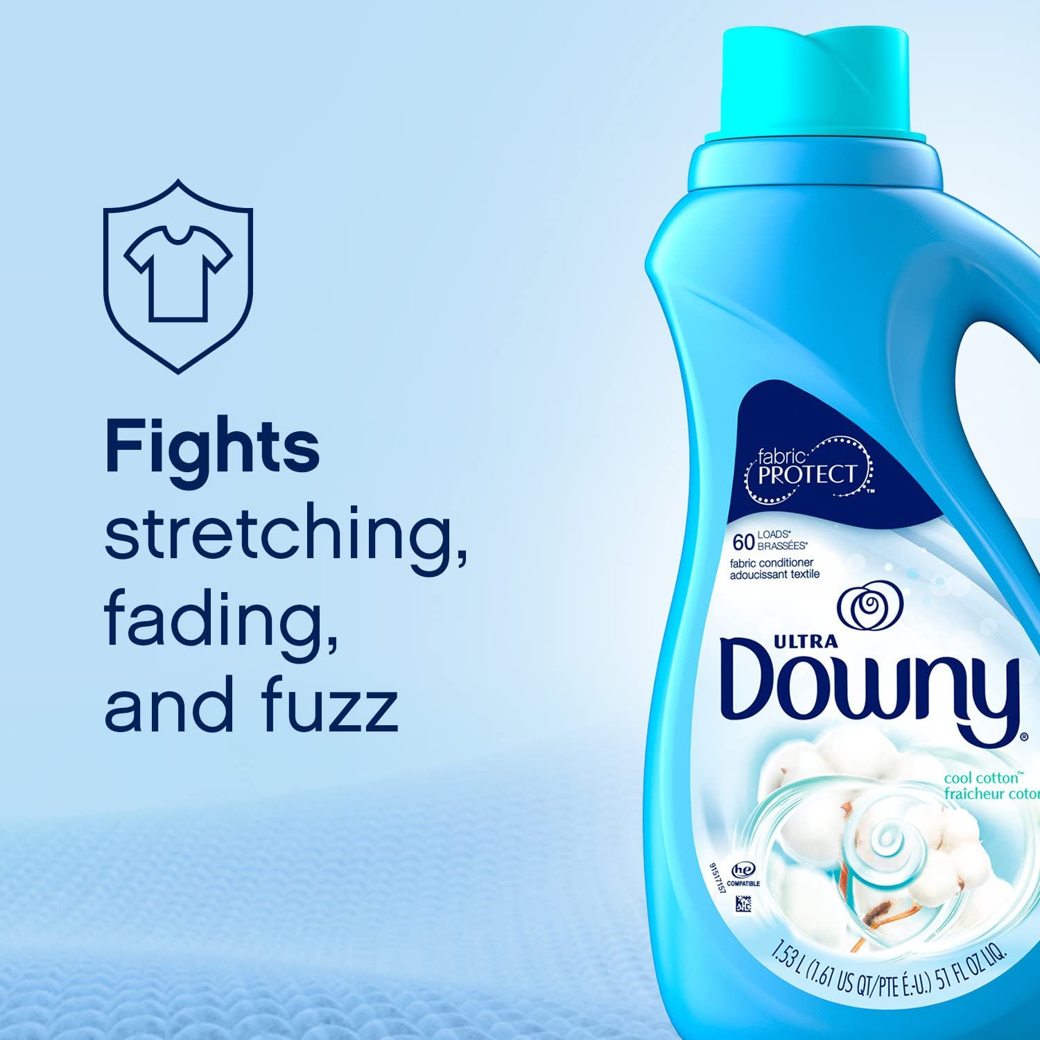 Downy Ultra Liquid Laundry Fabric Softener. 120 Total Loads. 2 Pack