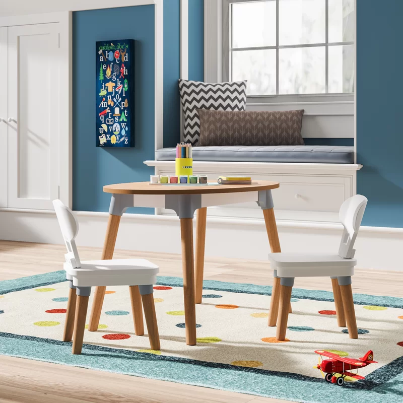 KidKraft Mid-Century Kid™ Toddler Table & 2 Chair Set