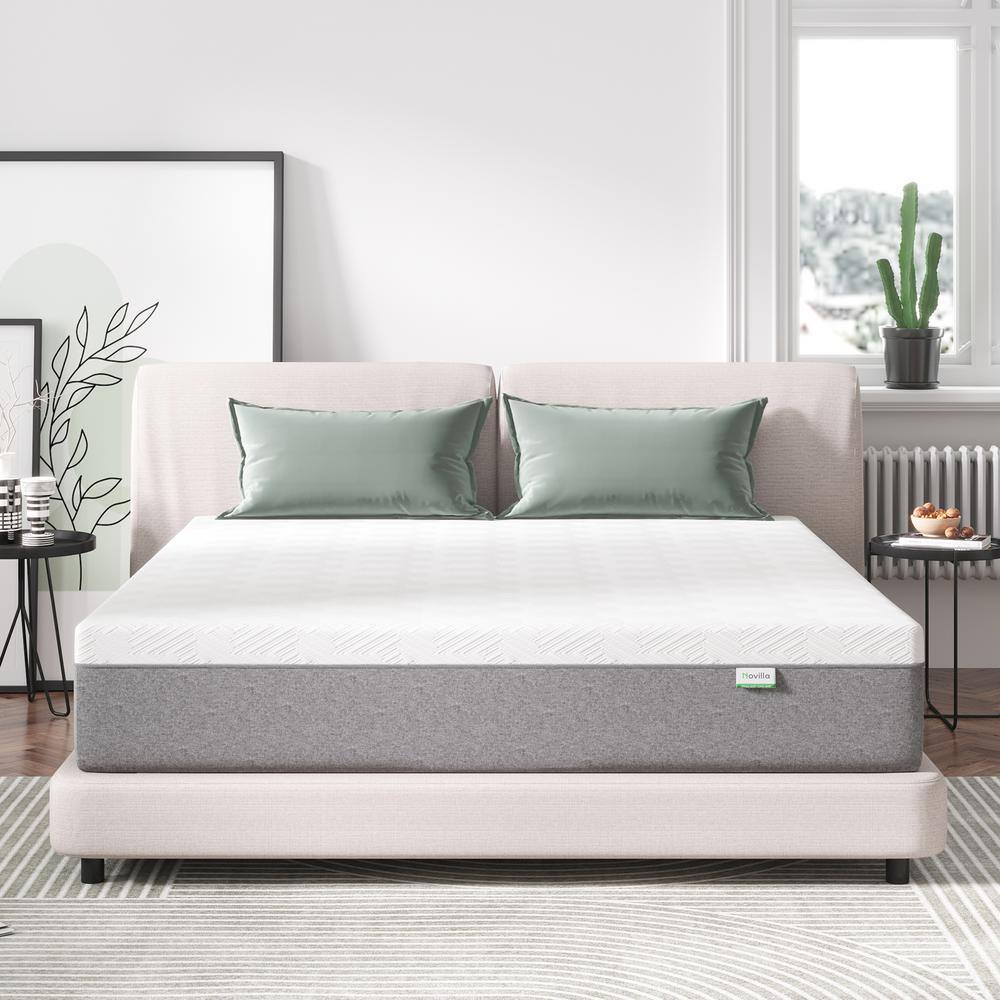 Novilla  Tight Top 12 in. Medium Gel Memory Foam California King Mattress. Oeko-Tex Standard 100 Certification Mattresses