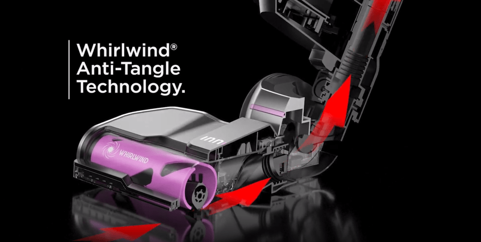 Innova Upright Vacuum with Whirlwind Anti-Tangle Technology. NEU700