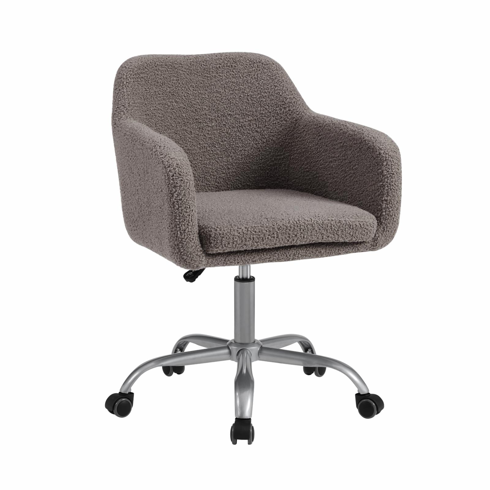 Linon Rylen Sherpa Office Task Chair. Gray