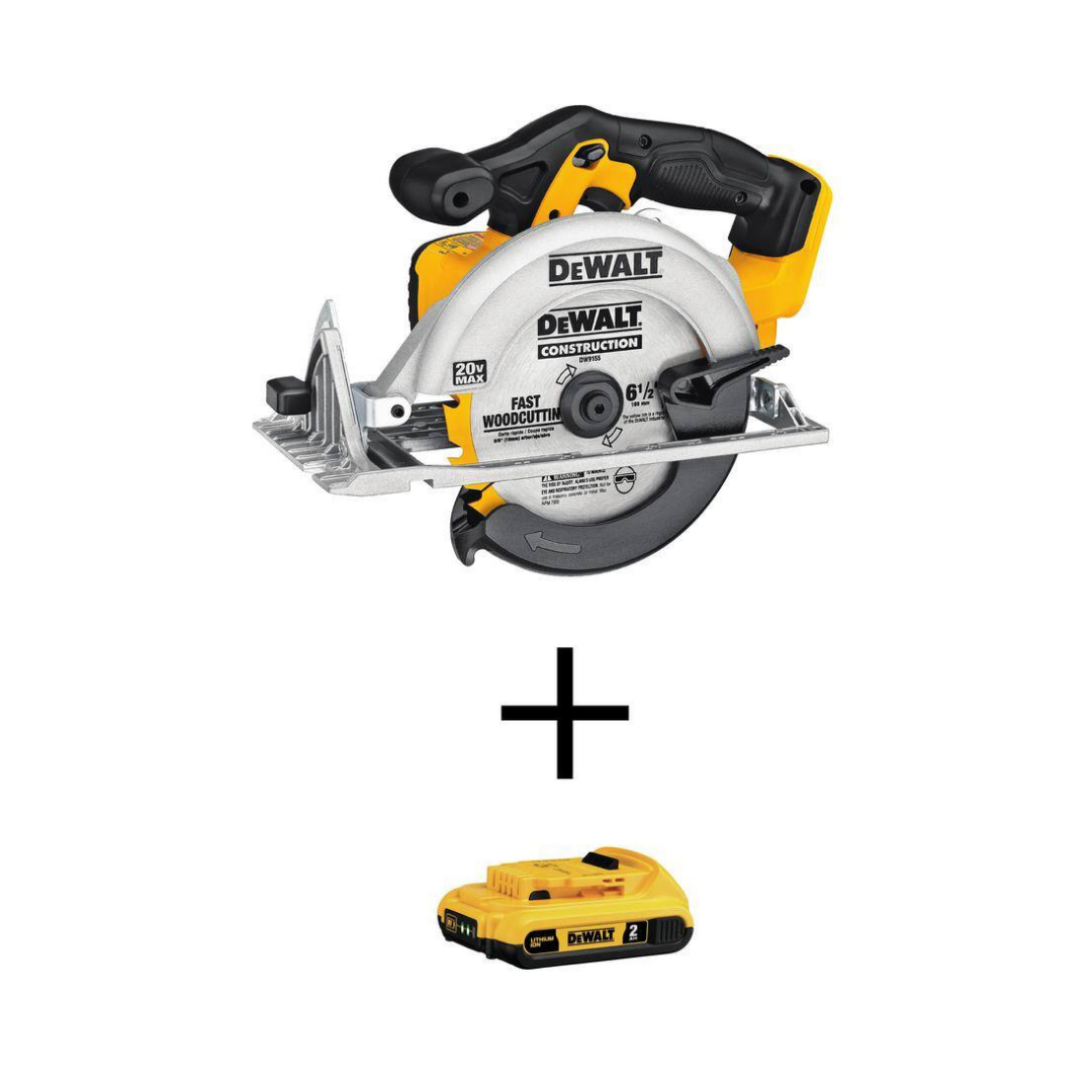 DEWALT Cordless Circular Saw with 20V MAX Battery