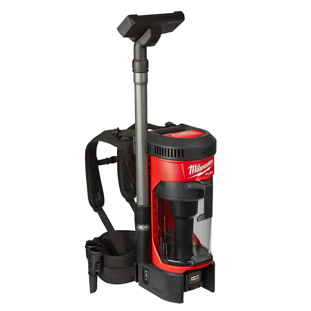 Milwaukee 0885-20 M18 FUEL 18-Volt Lithium-Ion Brushless 1 Gal. Cordless 3-in-1 Backpack Vacuum (Tool-Only)