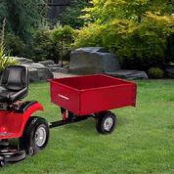 Troy-Bilt TB-350S 9 cu. ft. Steel Dump Cart