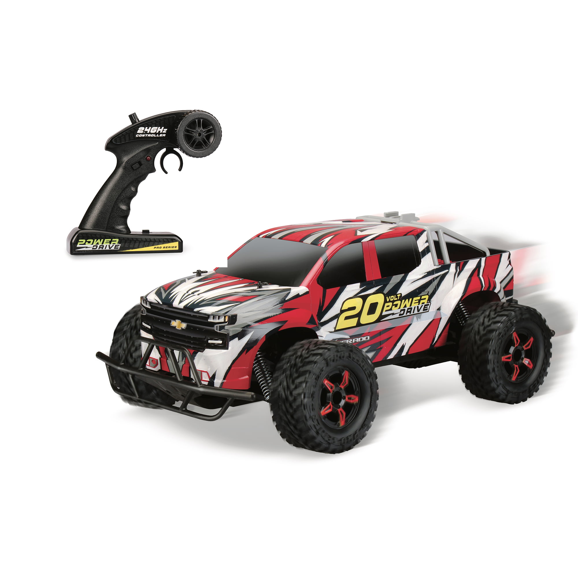 Kid Galaxy - PowerDrive 20 Volt Hobby Grade Chevrolet Silverado Remote Control Vehicle