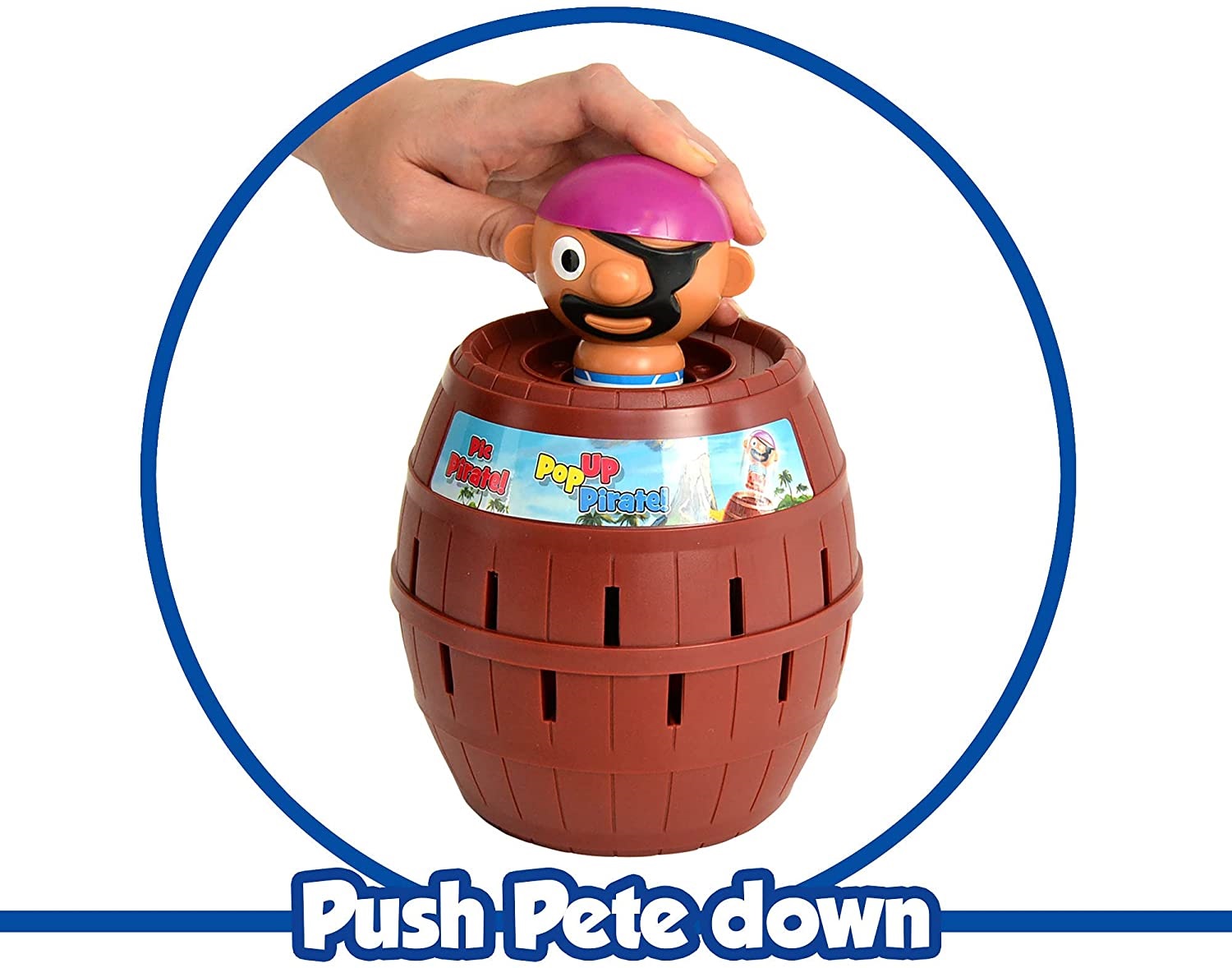 TOMY Pop Up Pirate Game. Plenty of Swashbuckling- Fun on Family Game Night