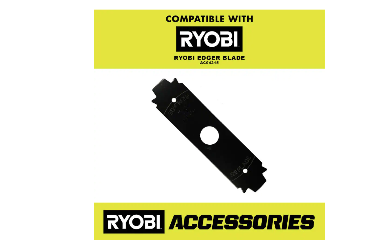 RYOBI P2310 ONE+ 18V 9 in. Cordless Battery Edger with 2.0 Ah Battery and Charger