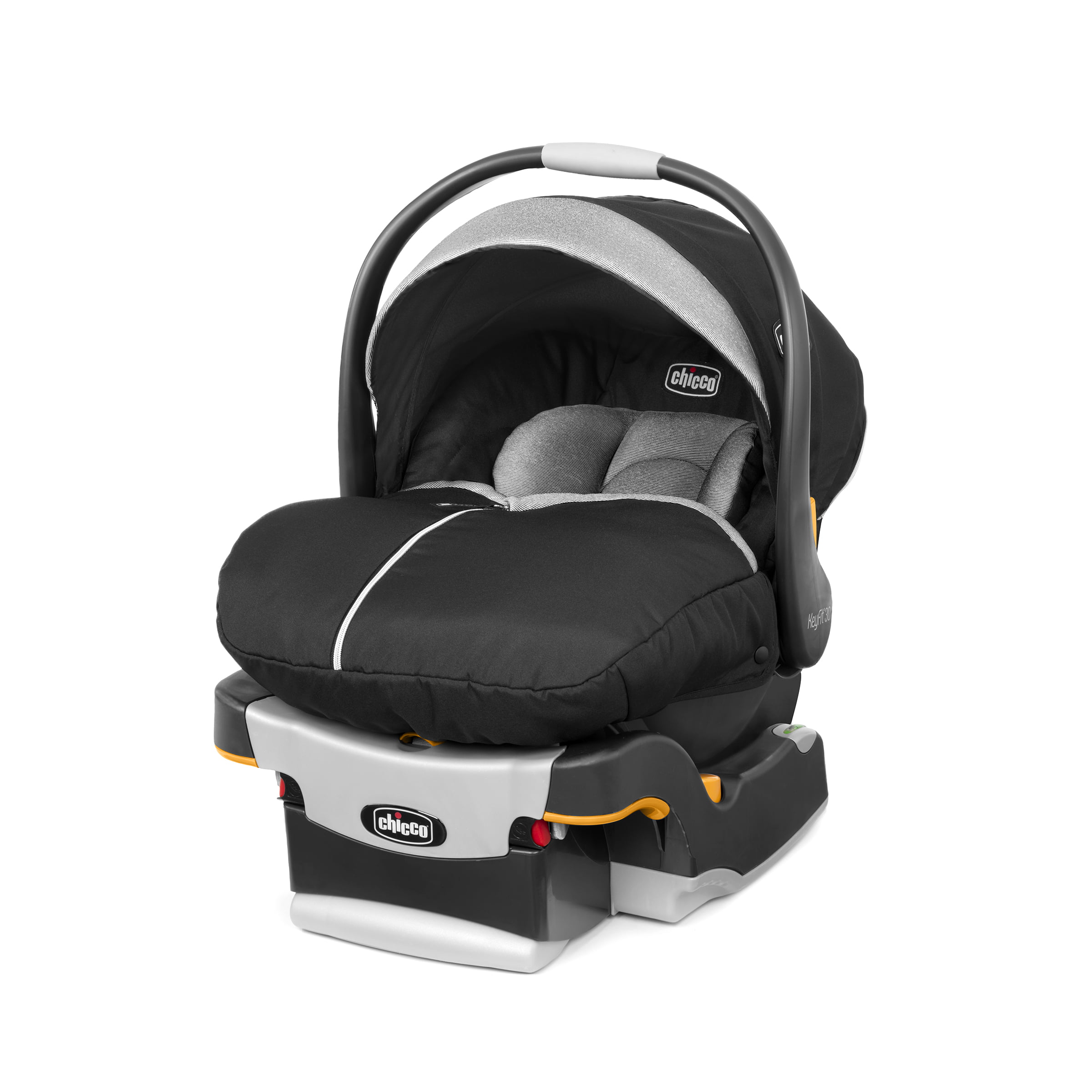 Chicco KeyFit 30 Zip 30 lbs Infant Car Seat - Black (Black)