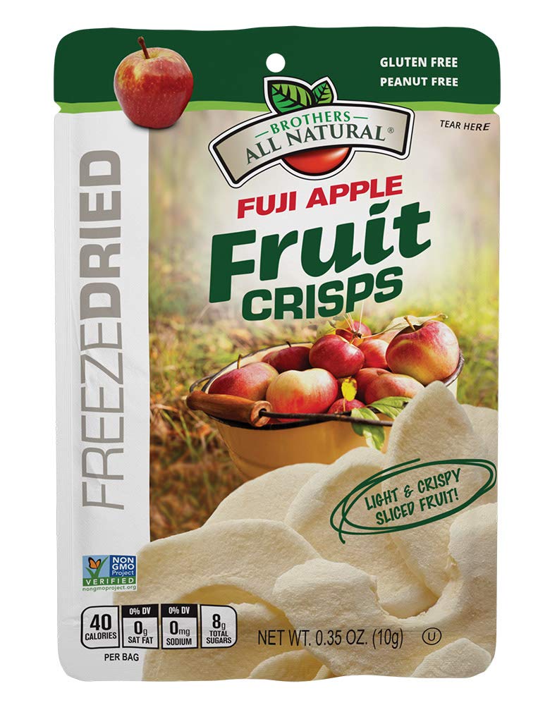 Brothers-ALL-Natural Fuji Apple Crisps. 0.35-Ounce Bags (Pack of 24)