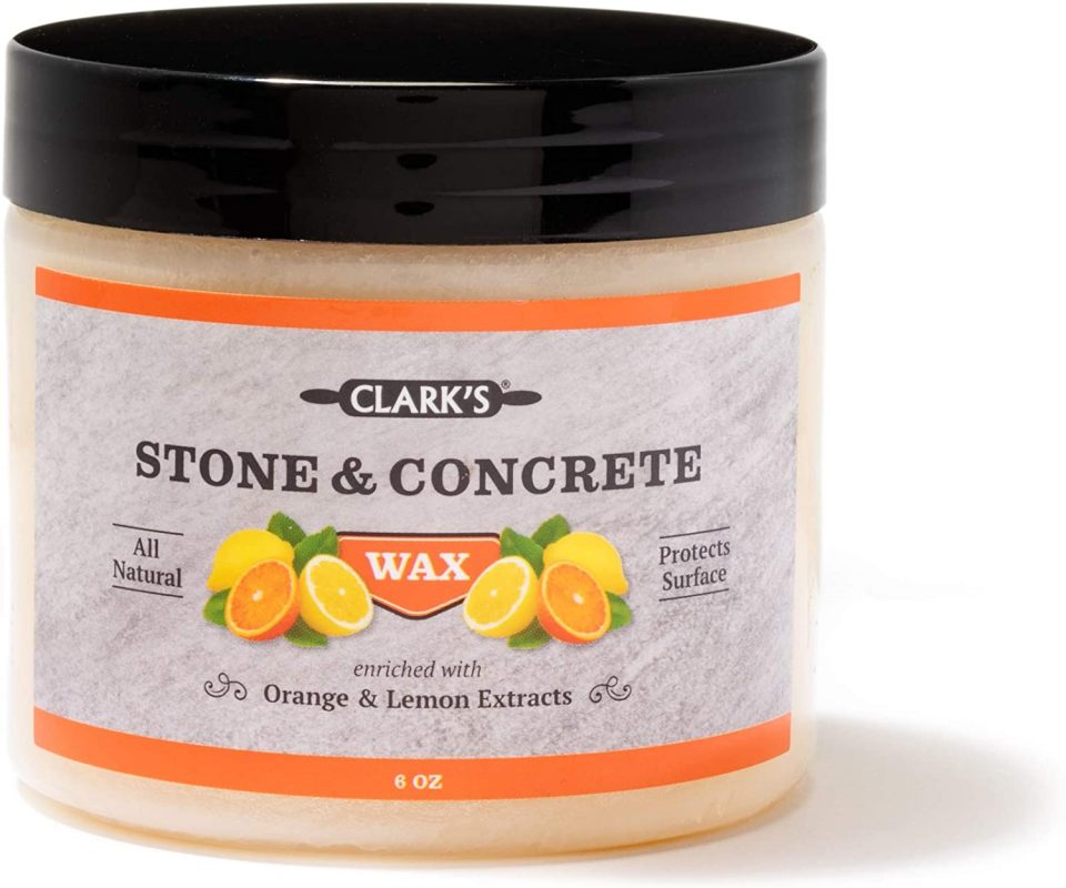 CLARK-S Soapstone Slate and Concrete Wax (6 Ounce)